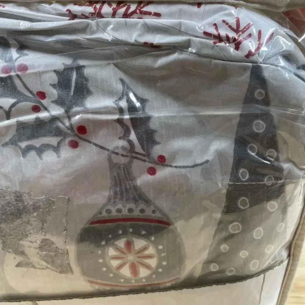 Southshore Fine Linens Holly Jolly Christmas 5 PC Soft Bedding Twin/Twin XL NIB